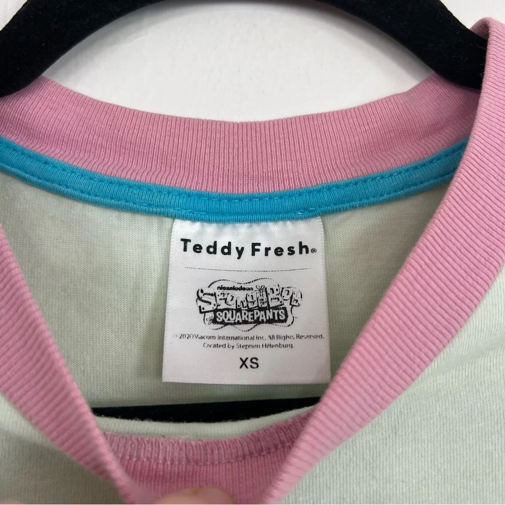TEDDY FRESH x SPONGEBOB Limited Edition T-Shirt‎ Size XS - Picture 2 of 3